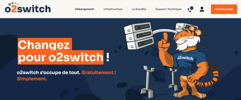 Changez pour o2switch