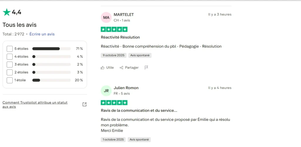 Témoignages Clients